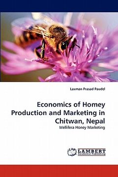 portada economics of homey production and marketing in chitwan, nepal (en Inglés)