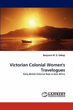 portada victorian colonial women's travelogues (en Inglés)