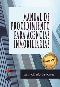 portada Manual de Procedimiento Para Agencias Inmobiliarias (in Spanish)