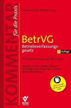 portada Betrvg Betriebsverfassungsgesetz (en Alemán)