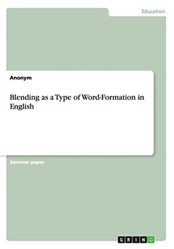 portada Blending as a Type of Word-Formation in English