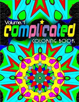 portada COMPLICATED COLORING BOOKS - Vol.9: complicated coloring books