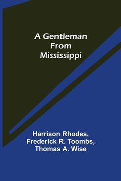 portada A Gentleman from Mississippi (en Inglés)