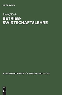 portada Betriebswirtschaftslehre: 1 (Managementwissen f r Studium und Praxis) (in German)