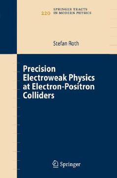 portada precision electroweak physics at electron-positron colliders (en Inglés)