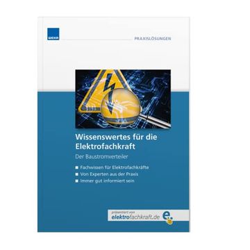 portada Wissenswertes f? R die Elektrofachkraft - der Baustromverteiler (en Alemán)