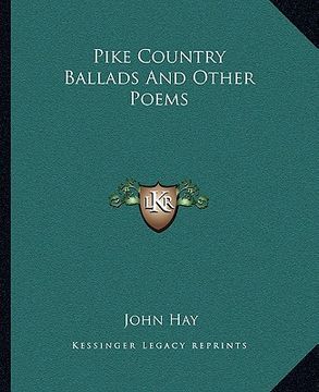 portada pike country ballads and other poems