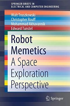 portada Robot Memetics: A Space Exploration Perspective (Springerbriefs in Electrical and Computer Engineering) (in English)
