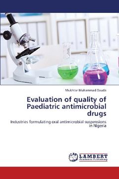 portada Evaluation of Quality of Paediatric Antimicrobial Drugs