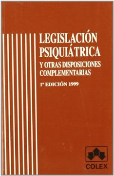portada legislacion psiquiatrica y otras disposiciones complementarias