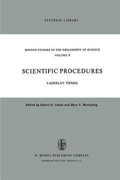 portada Scientific Procedures: A Contribution Concerning the Methodological Problems of Scientific Concepts and Scientific Explanation (en Inglés)