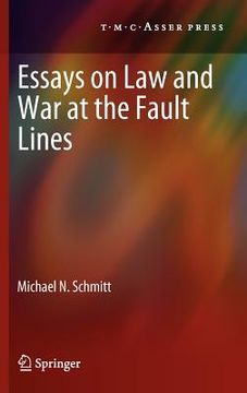 portada essays on law and war at the fault lines (en Inglés)