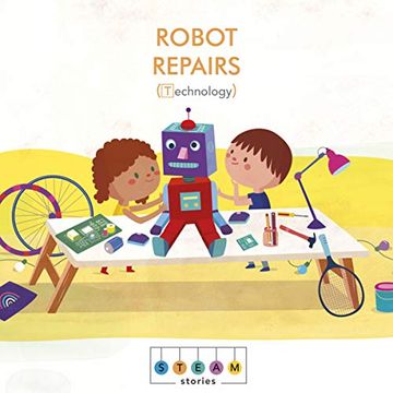portada Steam Stories: Robot Repairs (Technology) (in English)
