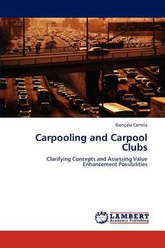portada carpooling and carpool clubs (en Inglés)