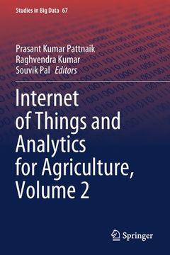 portada Internet of Things and Analytics for Agriculture, Volume 2: 67 (Studies in big Data) (en Inglés)
