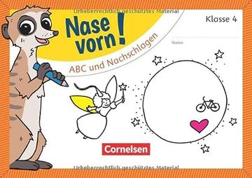 portada Nase Vorn! - Deutsch: 4. Schuljahr - abc und Nachschlagen: Übungsheft (en Alemán)