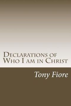 portada Declarations of Who I am in Christ (en Inglés)