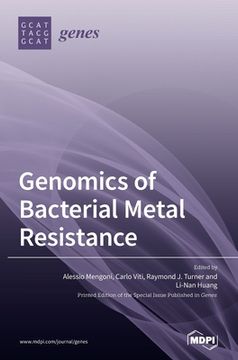 portada Genomics of Bacterial Metal Resistance (in English)