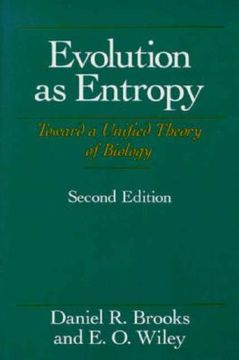portada evolution as entropy (en Inglés)