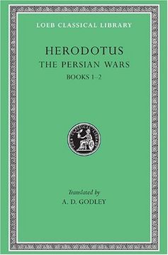 portada The Persian Wars, Volume i: Books 1-2 (Loeb Classical Library) (en Inglés)