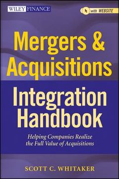 portada mergers & acquisitions integration handbook (in English)