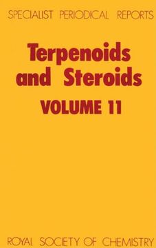 portada Terpenoids and Steroids: Volume 11 (en Inglés)