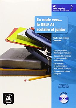 portada En Route Vers le Delf Scolaire et Junior: Livre + cd a1 (in French)