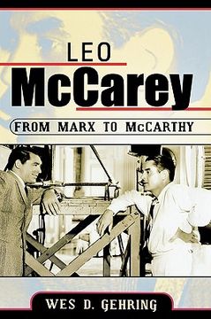 portada leo mccarey: from marx to mccarthy (en Inglés)
