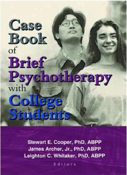 portada case book of brief psychotherapy with college students (in English)