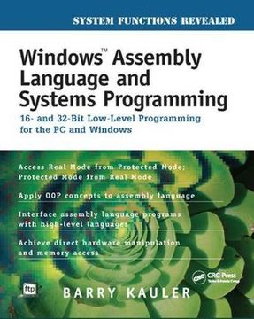 portada Windows Assembly Language and Systems Programming: 16- And 32-Bit Low-Level Programming for the PC and Windows (en Inglés)