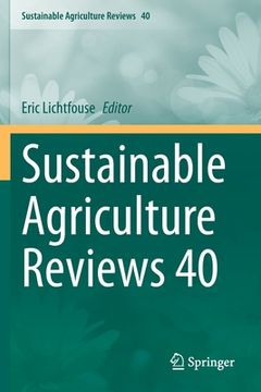 portada Sustainable Agriculture Reviews 40 (en Inglés)