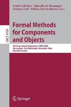 portada formal methods for components and objects (en Inglés)