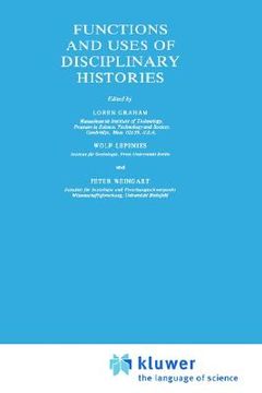 portada functions and uses of disciplinary histories (en Inglés)