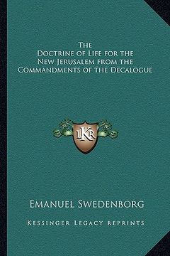 portada the doctrine of life for the new jerusalem from the commandments of the decalogue