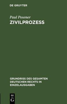 portada Zivilprozeß (en Alemán)