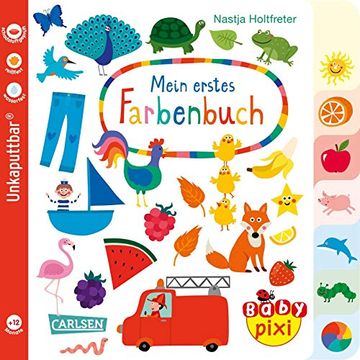 portada Baby Pixi (Unkaputtbar) 79: Mein Erstes Farbenbuch (en Alemán)