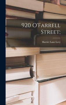 portada 920 O'Farrell Street; (en Inglés)