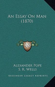 portada an essay on man (1870) (en Inglés)