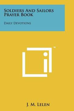 portada soldiers and sailors prayer book: daily devotions