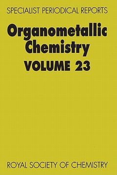 portada organometallic chemistry: volume 23 (en Inglés)