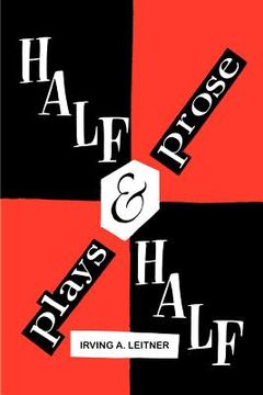 portada half & half- -plays & prose (in English)