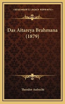 portada Das Aitareya Brahmana (1879) (en Alemán)