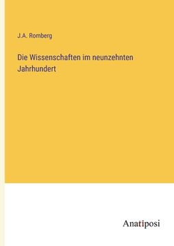 portada Die Wissenschaften im neunzehnten Jahrhundert (in German)