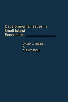portada developmental issues in small island economies (en Inglés)