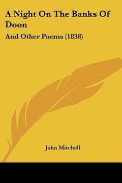 portada a night on the banks of doon: and other poems (1838) (in English)
