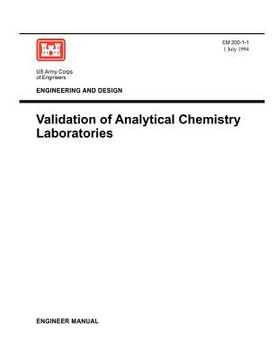portada environmental quality: validation of analytical chemistry laboratories (engineer manual em 200-1-1) (en Inglés)