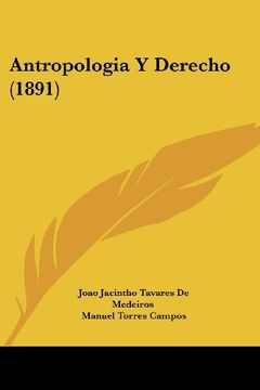 portada Antropologia y Derecho (1891)