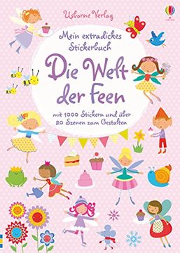 portada Mein Extradickes Stickerbuch: Die Welt der Feen (en Alemán)