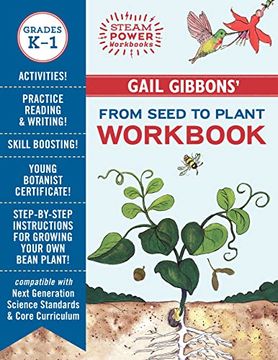 portada Gail Gibbons'From Seed to Plant Workbook (Steam Power Workbooks) (en Inglés)