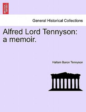 portada alfred lord tennyson: a memoir.